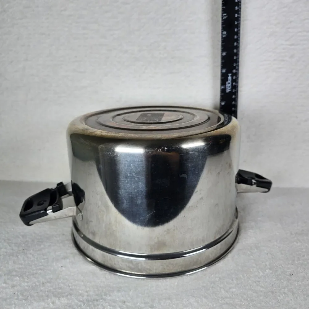 Tabakh HIC-204 Stainless Steel Idli Cooker Pot Only 2 Liter Capacity